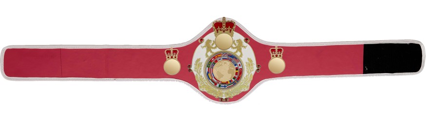 QUEENSBURY PRO LEATHER WORLD FLAGS CHAMPIONSHIP BELT -QUEEN/W/G/FLAG - AVAILABLE IN 10+ COLOURS